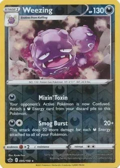 Weezing Reverse Holo 95