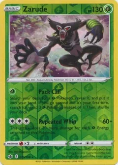 Zarude Reverse Holo 19