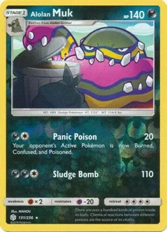 Alolan Muk Reverse Holo 131