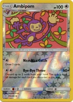 Ambipom Reverse Holo 170
