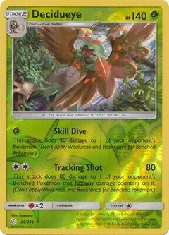 Decidueye Reverse Holo 20