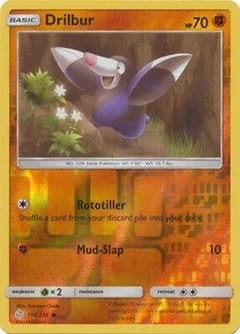 Drilbur Reverse Holo 114