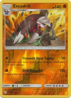 Excadrill Reverse Holo 115