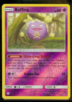 Koffing Reverse Holo 76