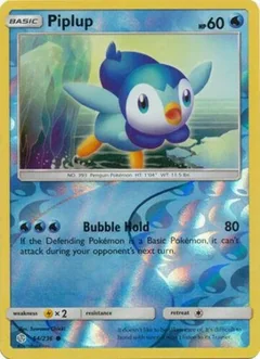 Piplup Reverse Holo 54
