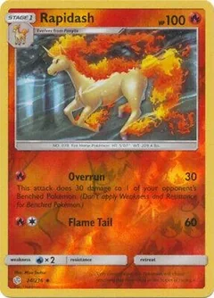 Rapidash Reverse Holo 24