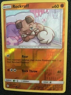 Rockruff Reverse Holo 123