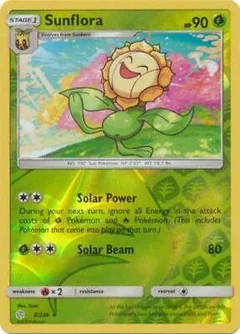 Sunflora Reverse Holo 8