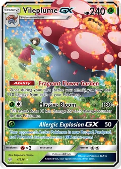 Vileplume Gx 4