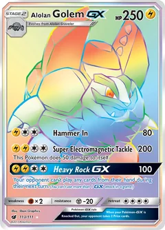 Alolan Golem Gx 113