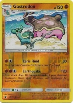 Gastrodon Reverse Holo 54