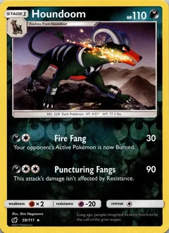 Houndoom Reverse Holo 59