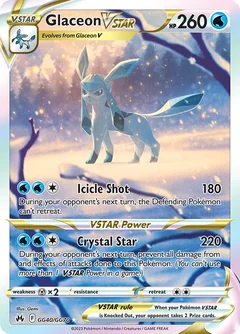 Glaceon Vstar Gg40