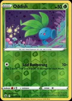 Oddish Reverse Holo 1
