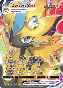 Zeraora Vmax Gg42
