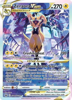 Zeraora Vstar Gg43