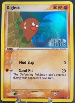 Diglett Stamped 50