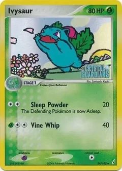 Ivysaur Reverse Holo 34