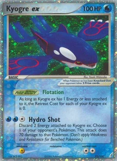 Kyogre Ex 95