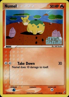 Numel Reverse Holo 59