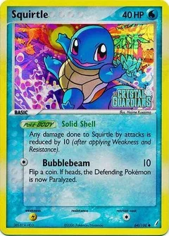 Squirtle Reverse Holo 64