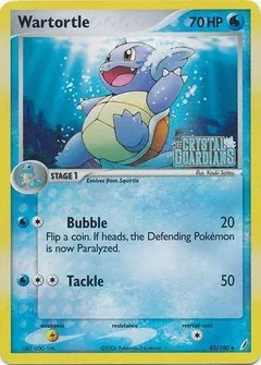 Wartortle Reverse Holo 42