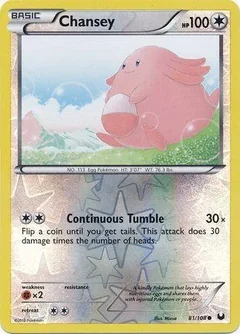 Chansey Reverse Holo 81