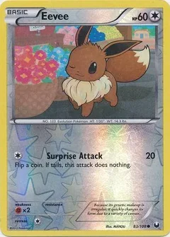 Eevee Reverse Holo 83