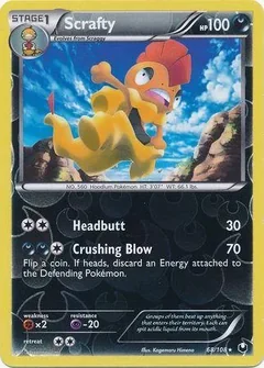 Scrafty Reverse Holo 68