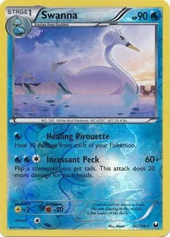 Swanna Reverse Holo 36