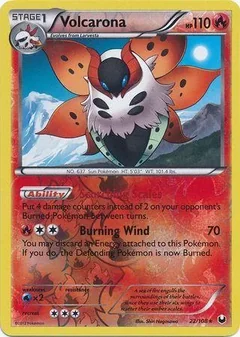 Volcarona Reverse Holo 22