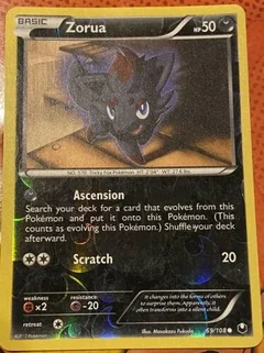 Zorua Reverse Holo 69