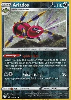 Ariados Reverse Holo 103