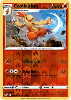 Combusken Reverse Holo 23