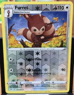 Furret Reverse Holo 136