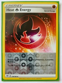 Heat Energy Reverse Holo 174