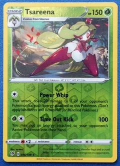 Tsareena Reverse Holo 16