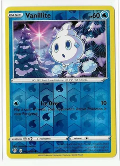 Vanillite Reverse Holo 45