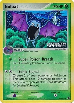 Golbat Reverse Holo 43