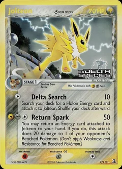 Jolteon Reverse Holo 7