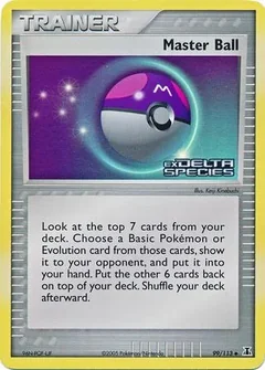 Master Ball Reverse Holo 99