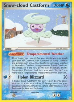 Snow Cloud Castform 29
