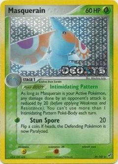 Masquerain Reverse Holo 39