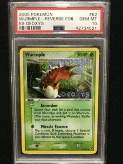 Wurmple Reverse Holo 82