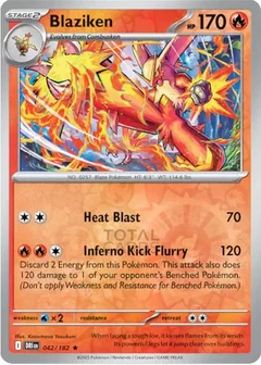Blaziken Reverse Holo 42