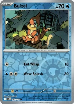 Buizel Reverse Holo 57