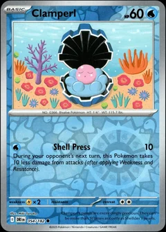 Clamperl Reverse Holo 54