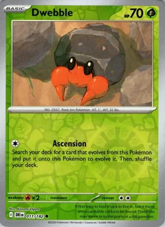 Dwebble Reverse Holo 11