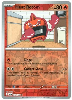 Heat Rotom Reverse Holo 43