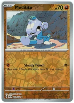 Meditite Reverse Holo 99